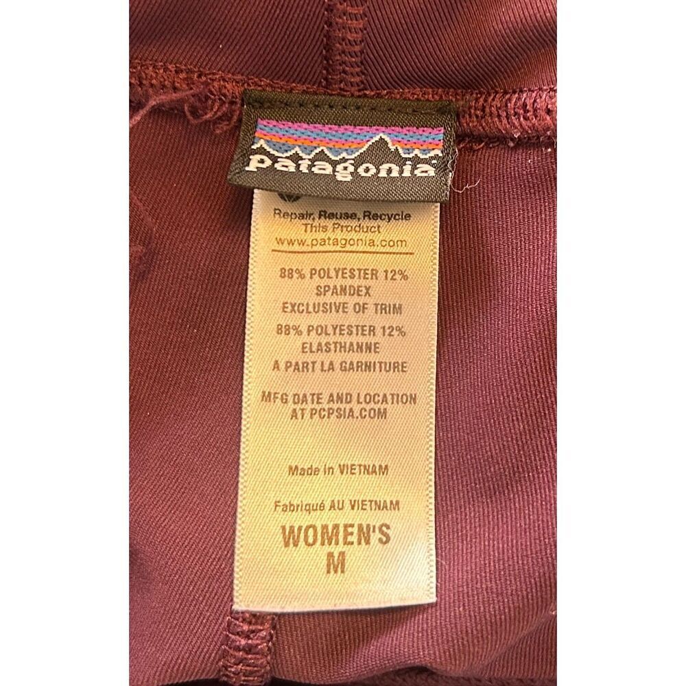 Patagonia Purple Bike Shorts 5” Inseam Women’s Medium Running Outdoor Pink - Picture 2 of 3
